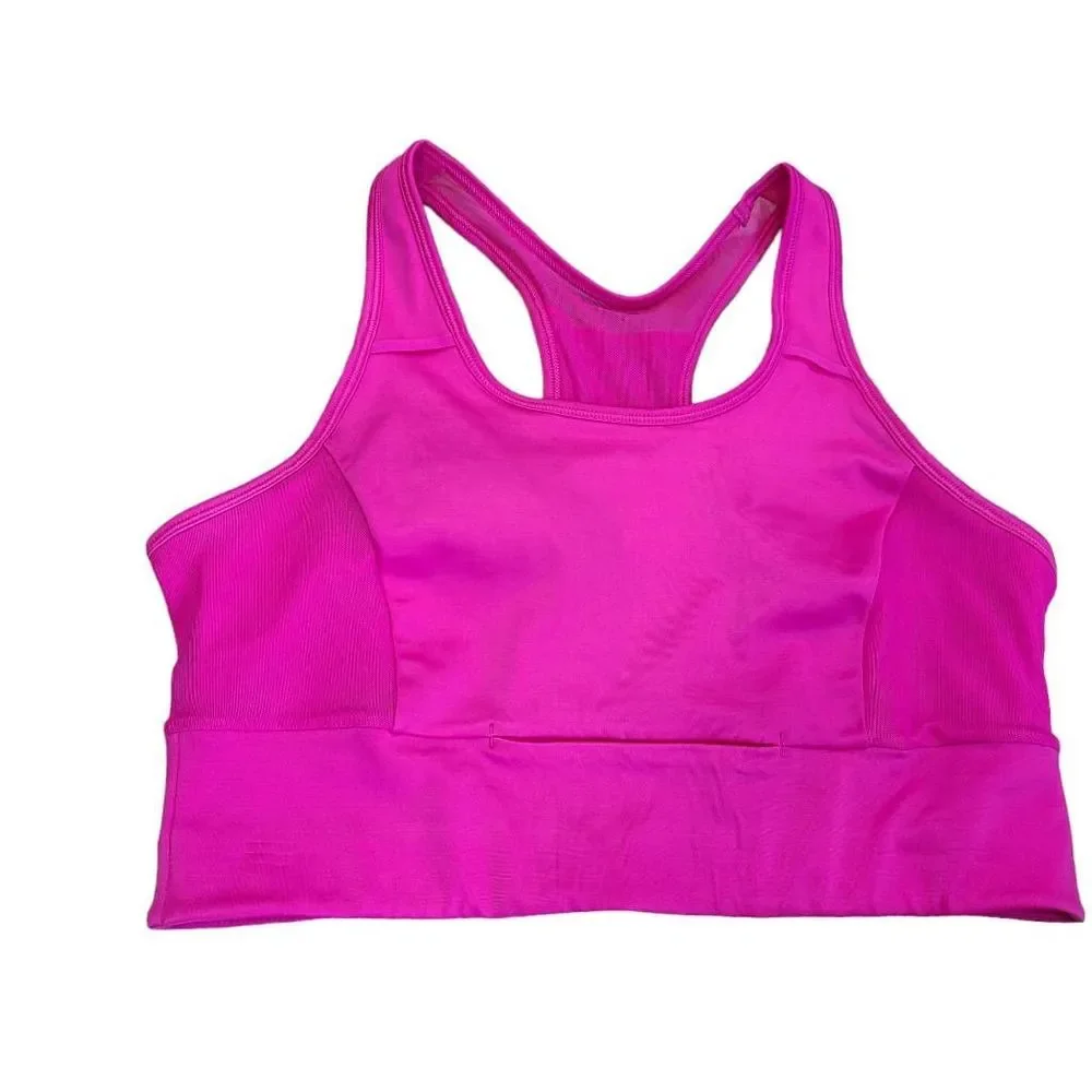 AVIA Pink Sports Bra Size Large